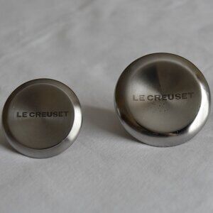 Le Creuset 1.75" and 2.2" Signature Stainless Steel Replacement Knobs (Boutique)